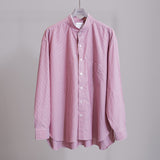 HANDMADE FRINGED MAO COLLAR SHIRT