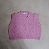 CROPPED SHETLAND GILET
