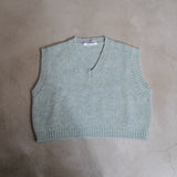 CROPPED SHETLAND GILET