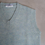 CROPPED SHETLAND GILET