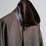 OVERSIZED TRENCH WITH LEATHER PATCH