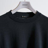 COTTON CASHMERE EMBROIDERY LONG SLEEVE T-SHIRT