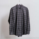 WOOL CHECK SHIRT