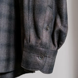 WOOL CHECK SHIRT
