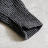RIBBED CARDIGAN