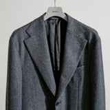 HERRINGBONE SB JACKET UNLINED