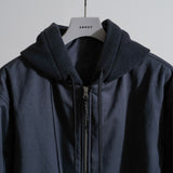 HOODED BOMBER
