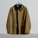 GOAT FRENCH SHURINK NUBUCK HUNTER JACKET