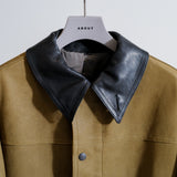 GOAT FRENCH SHURINK NUBUCK HUNTER JACKET