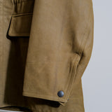 GOAT FRENCH SHURINK NUBUCK HUNTER JACKET