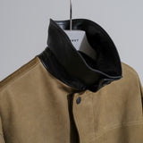 GOAT FRENCH SHURINK NUBUCK HUNTER JACKET