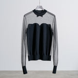 BISTIER INTERSIA SHEER KNIT