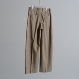SUPER130'S CHECK DRESS TROUSERS