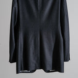 COLLAGE FLANNEL PIEAKED LAPEL TAILORD JACKET
