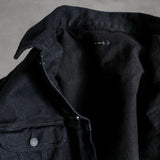 BLACK DENIM JACKET