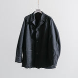 BLACK DENIM WORK JACKET