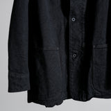 BLACK DENIM WORK JACKET
