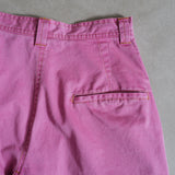 PIGMENT DYE WASHED ZIP 2WAY BOTTOMS