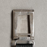 Vintage TIFFANY&CO 925 Sterling Silver Initial Slide Belt Buckle "BJL"