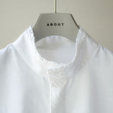 BOUDOIR STAND UP COLLAR SHIRT