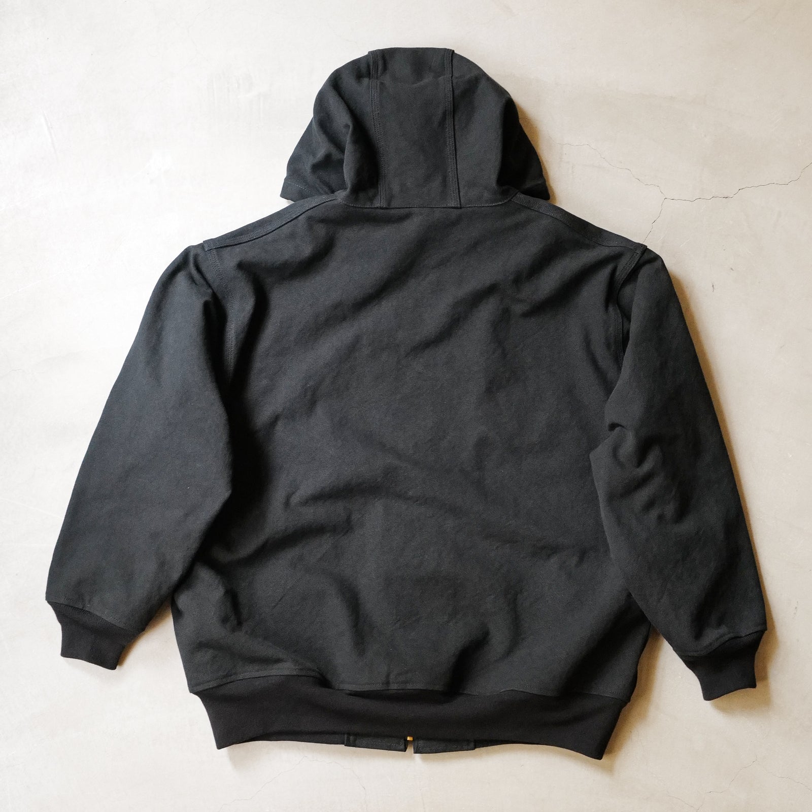 COTTON DUCK ZIP HOODIE – ABOUT