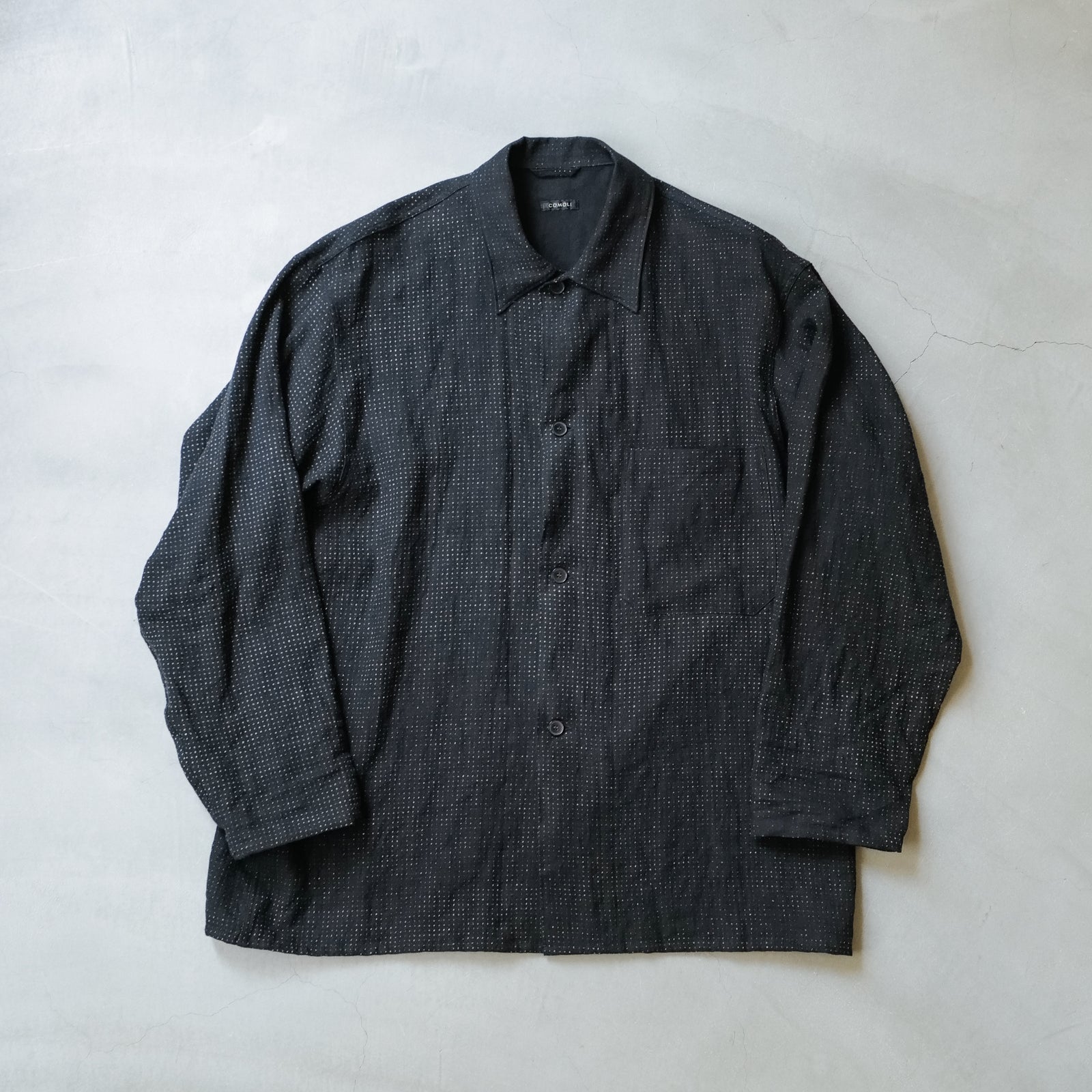 LINEN DOT SHIRTS JACKET – ABOUT